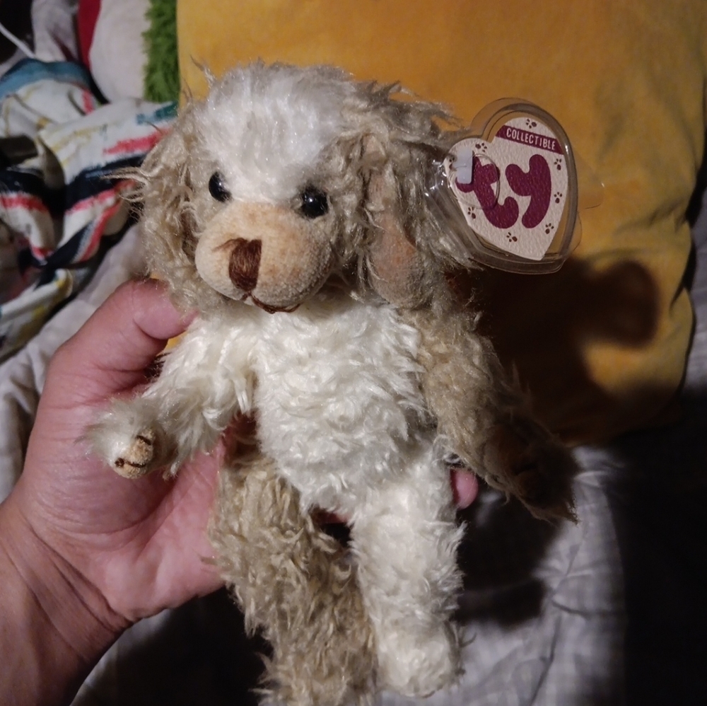 Vintage 1993 Ty Attic Treasures Scruffy Dog Jointed 9"  Retired - Picture 2 of 6